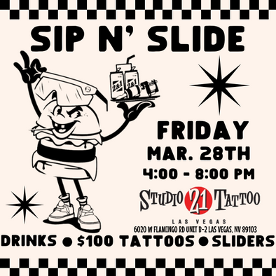 SIP N SLIDE - MARCH 28TH