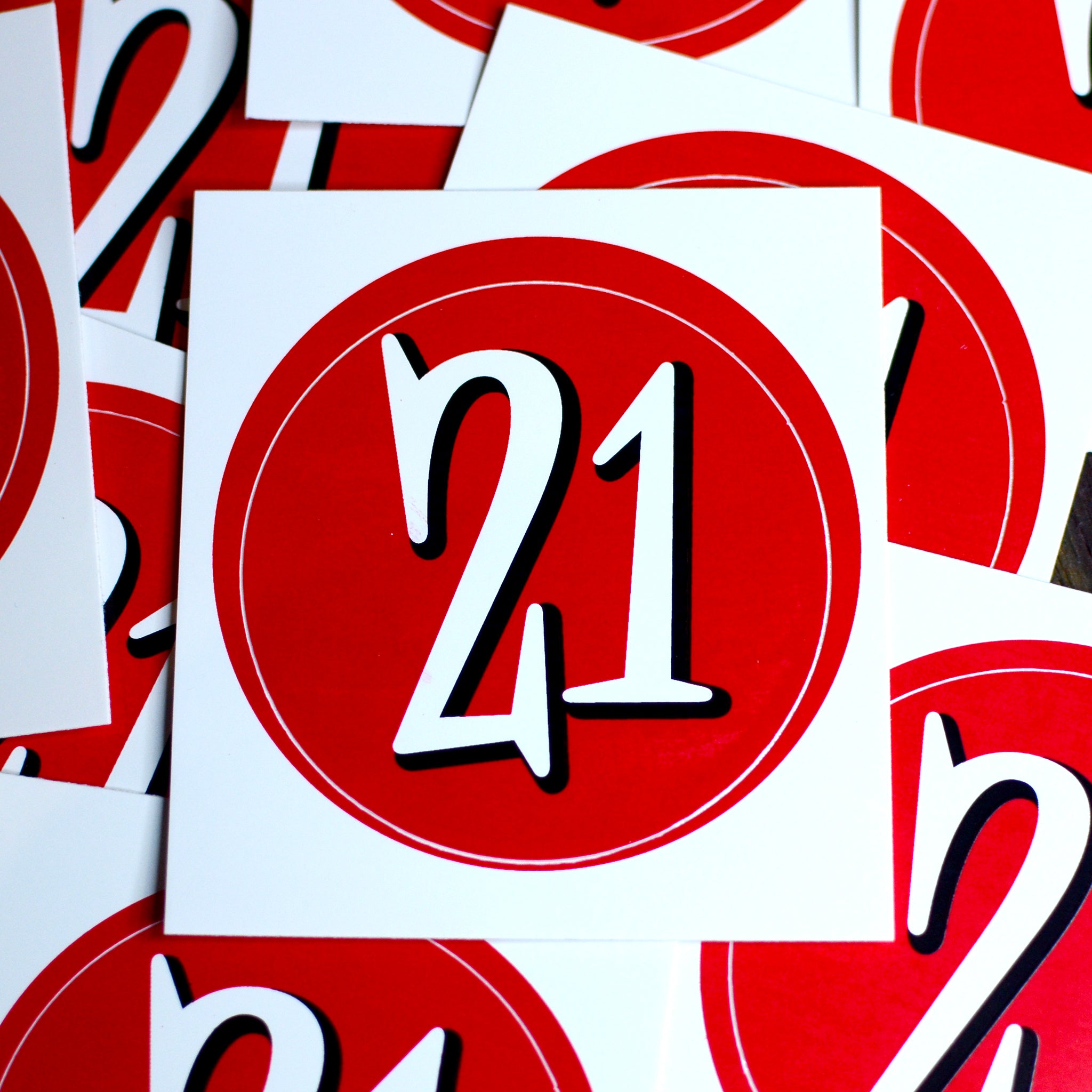 STUDIO 21 CIRCLE STICKER – Studio 21 Tattoo Gallery