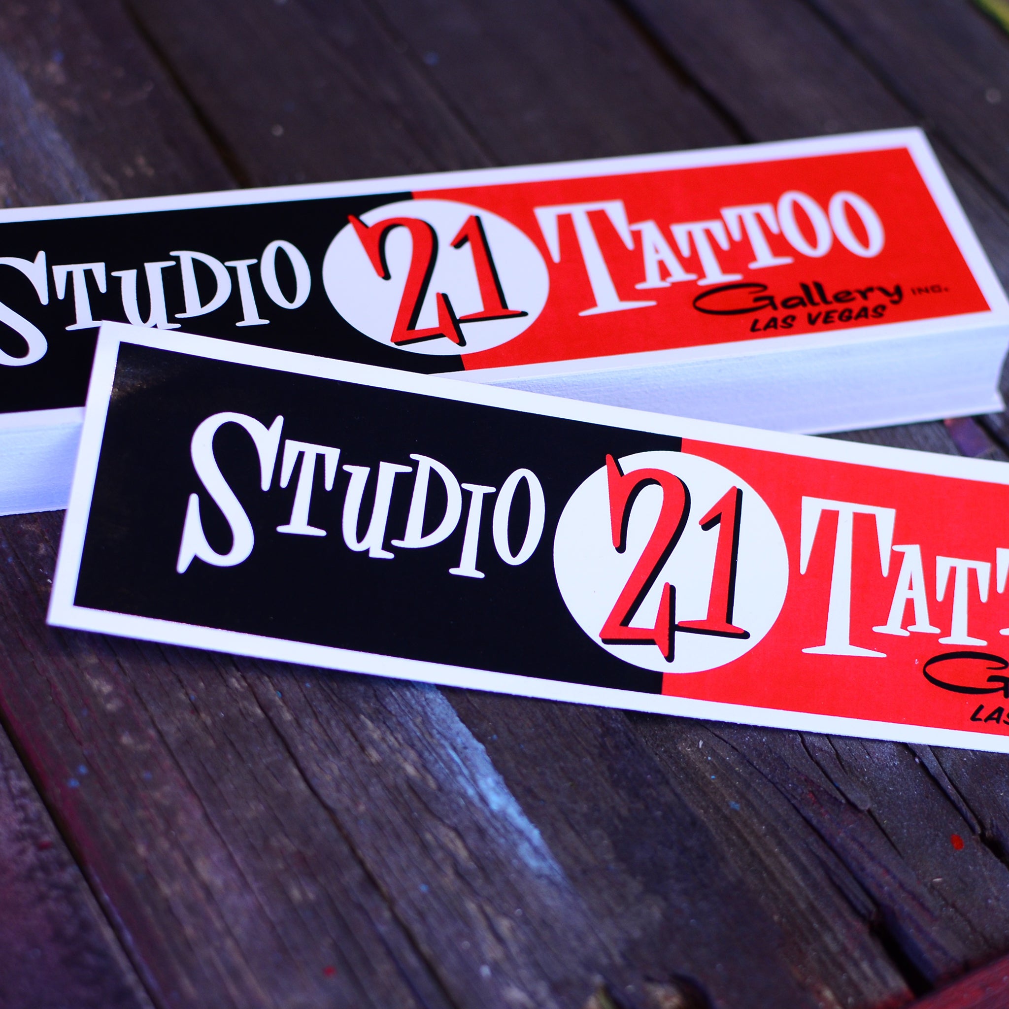 21 Logo Sticker STUDIO 21 TATTOO